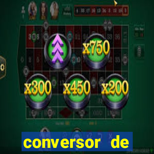 conversor de cruzeiro em real